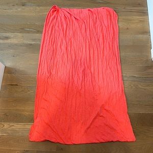 Marine Layer pink infinity scarf